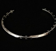 Bransoletka metalowa wikinga. Unisex. Gotowa na prezent. Dwa kolory.