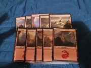 Zestaw Basic Land 10x Mountain