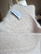 Piękny wełniany sweter &Other Stories XL, wełna alpaka, oversize, scandi