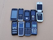 Zestaw telefonów NOKIA 5230 E51 2220 2600 6131 1600 2600 100 6510 RETRO!