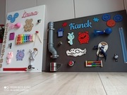 Duża personalizowana tablica manipulacyjna 