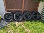 Koła felgi opony zimowe 5x110 195/65R15 komplet gr.8mm