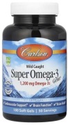 Carlson, Super Omega-3 Gems z dzikich łowisk, 100 kapsułek miękkich