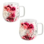 Szklanka termiczna na prezent do herbaty napojów GRATIS herbatka w rożku 