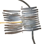 RUSZT DO PIECA ŻELIWNY BELKOWY SZTABKOWY 31 cm