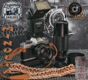 Minolta XG-M aparat fotograficzny na kliszę, lustrzanka analogowa. FotoOKO 
