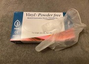 rękawice winylowe S, M, L