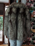 Futro z lisów srebrnych 38/40