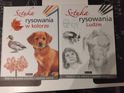 Książki malarskie nauka malowania 2 tomy