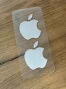 Oryginalne 2 Naklejki Naklejka Apple