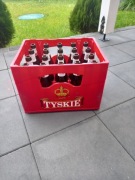 Skrzynki na piwo z butelkami