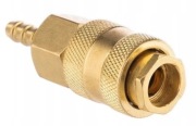 Szybkozłączka pneumatyczne 1/4" , Króciec 10mm max 35bar KD2126