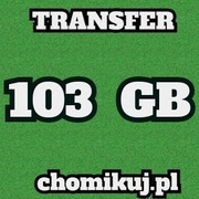 TRANSFER CHOMIKUJ 103 GB BEZTERMINOWO