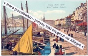 CHORWACJA CROATIA - Split Dalmacja - Riva Vecchia = Deptak Marmontova ~1910