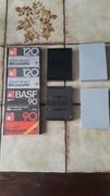 Kasety magnetofonowe Basf Library Cases  C-Box zestaw 8szt lata 70te