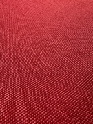 Ścinek pas materiału tkaniny czerwona struktura krata