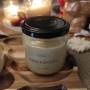 Świeca sojowa "Amberwood" 210ml m, Robea