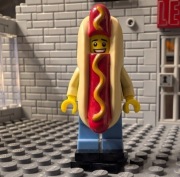 Minifigurka LEGO COL13-14 col208 Hot Dog Man, Seria 13