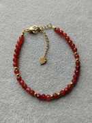 Bransoletka kamienie naturalne Rubin 