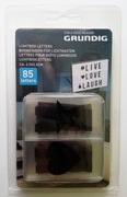 Litery do Tablicy Świetlnej Lightbox GRUNDIG - Zestaw 85 sztuk