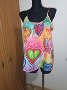 Top na ramiączkach serduszka nowy rL