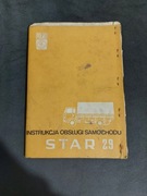 Instrukcja obsługi samochodu STAR 29 POLMO 1975 pamiątka PRL