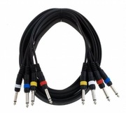 Kabel Multicore 4xTR, 3 metry