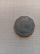 Queen Elizabeth The Second One Dollar East Caribbean States 1989