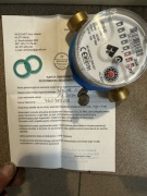 Licznik wody zimnej 1/2 cala 1,6m3 legal 2029