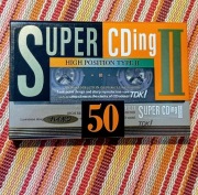 TDK SUPER CDING II  50 min.  Japońskie wydanie.