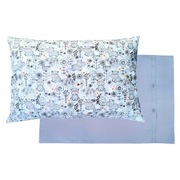 Poszewka 60x40 cm Hipopotamki kwiatuszki i serduszka- Bawełna