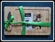 Deska na przekąski do krojenia sera TAPAS 18x30 cm