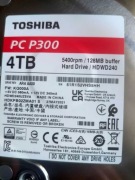 Dysk HDD Toshiba P300 4TB 3.5" Stan Idealny Niski SMART