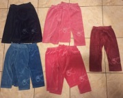 8 par spodni rozmiar 80