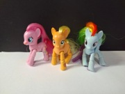 My Little Pony G4 figurki Pinkie Rainbow Applejack Hasbro MLP kucyk