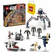 ZESTAW 2W1 LEGO STAR WARS 75372 ZESTAW BITEWNY Z ŻOŁNIERZEM+TORBA