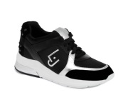 Liu Jo sneakersy Running Miranda czarne buty sportowe srebrne 38