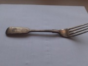 Srebrny widelec - rosyjski antyk