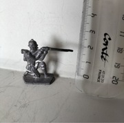 Stary metalowy żołnierzyk z lat 50-60