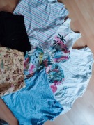 Koszulki, t-shirty, krótkie spodnie. Dziewczynka 9-10 lat, 134-140 cm