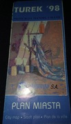Turek-mapa miasta-starsza wersja..98 rok