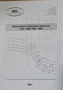 Casio organy CTK - 7200 / WK - 7600  instrukcja  