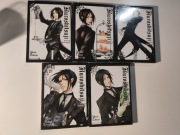 Kuroshitsuji Mroczny Kamerdyner (1-5) - manga, zestaw, po polsku 