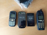Zestaw starych telefonów * Sagem, Nokia, Sony Ericsson