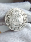 3 Krajcary 1670 Leopold I Śląsk Wrocław