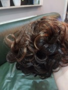 Peruka męska, kręcona