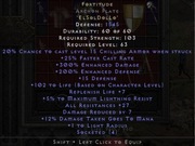 Diablo 2 Rotw fortitude hart nonladder PC