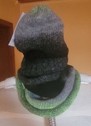 Komplet czapka + komin 