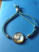 Ręcznie robiona bransoletka z motywem konia