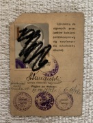 UNIKAT legitymacja szkolna WARSZAWA 1947/1948r